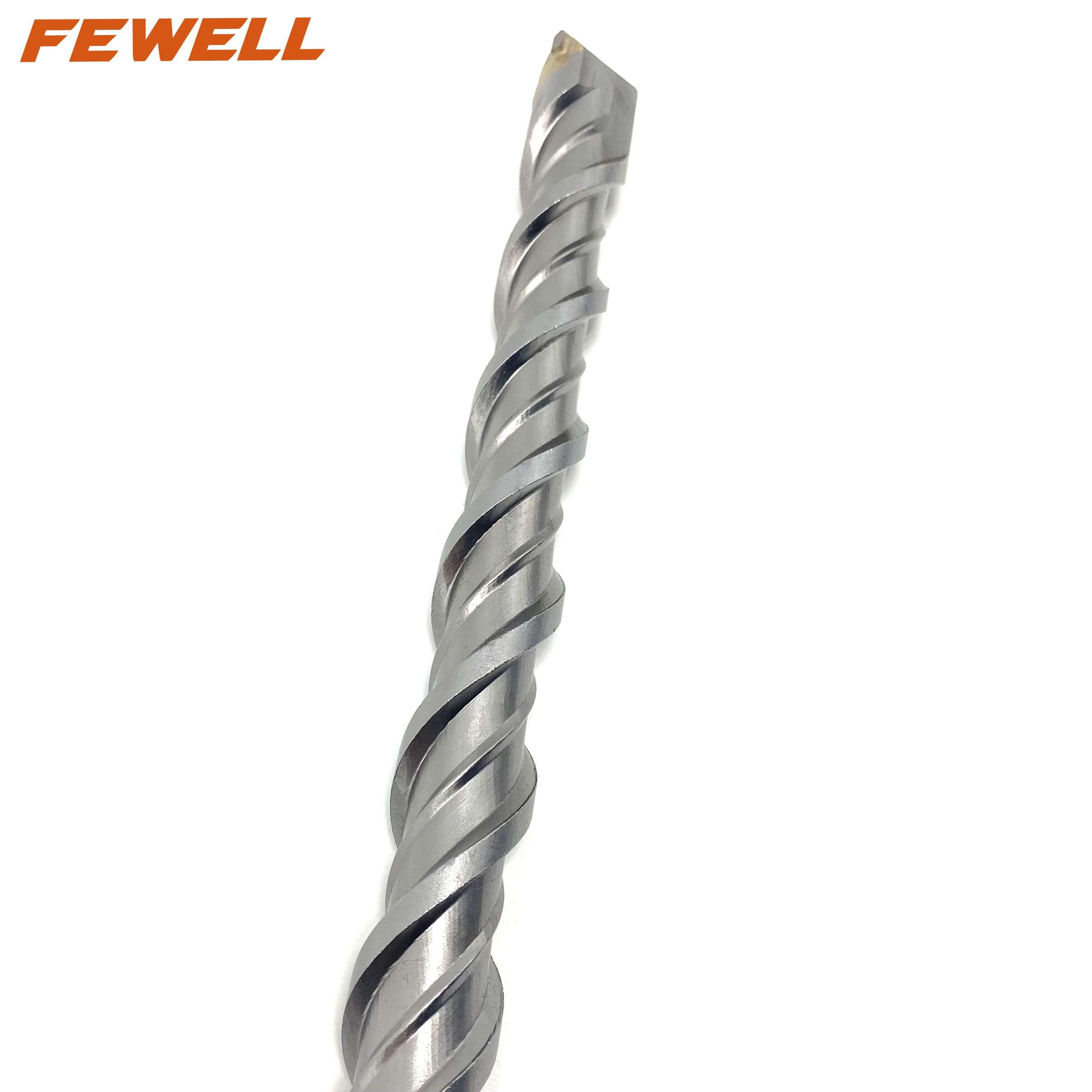 SDS Plus Carbide Single Flat Tip 30*600 Double Flute Electric Hammer Drill Bit для бетонной стены Кирпичная кладка Твердый камень Гранит