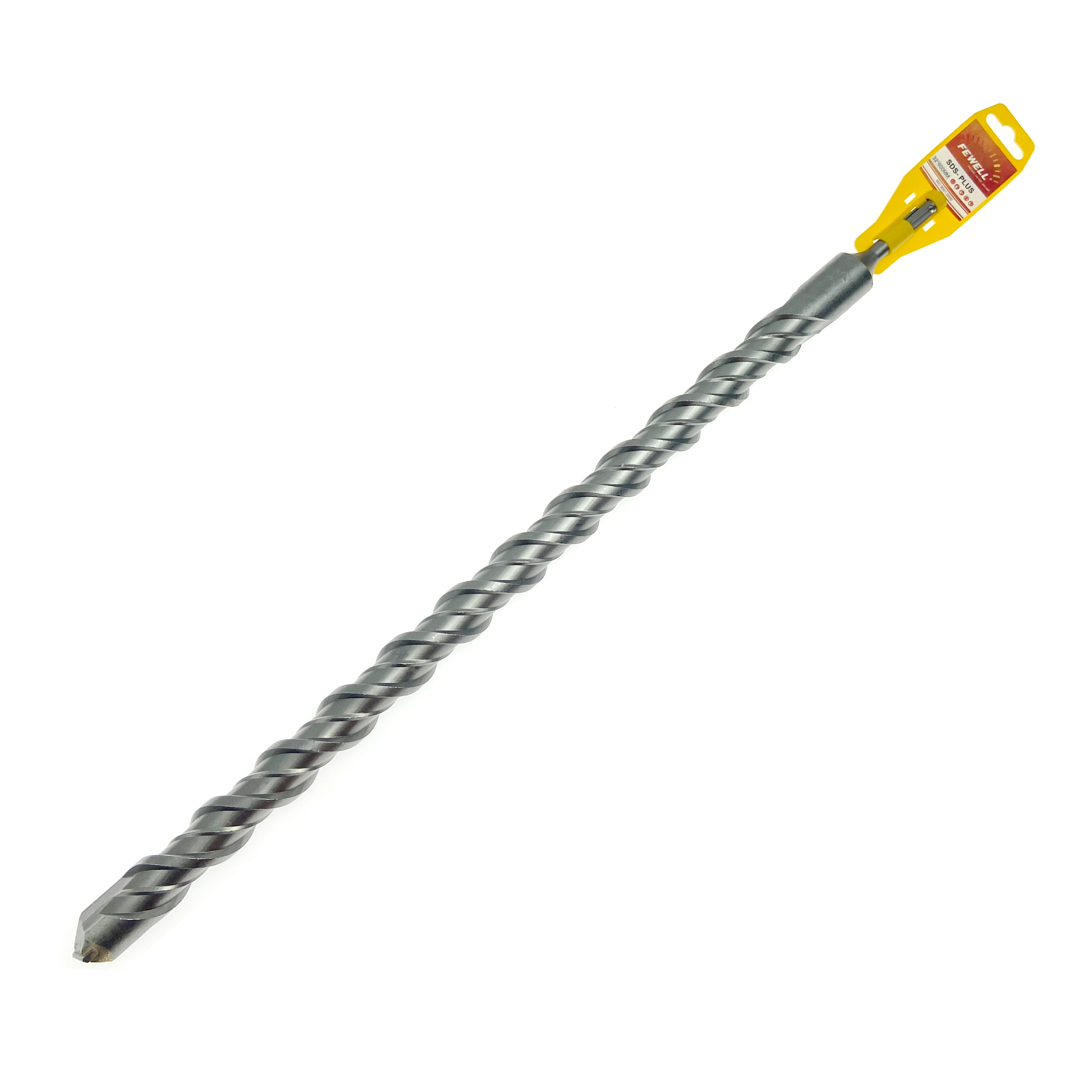 Точилка SDS Plus Carbide Single Flat Tip 32*600 Double Flute Electric Hammer Drill Bit для бетонной стены Кирпичный камень гранит