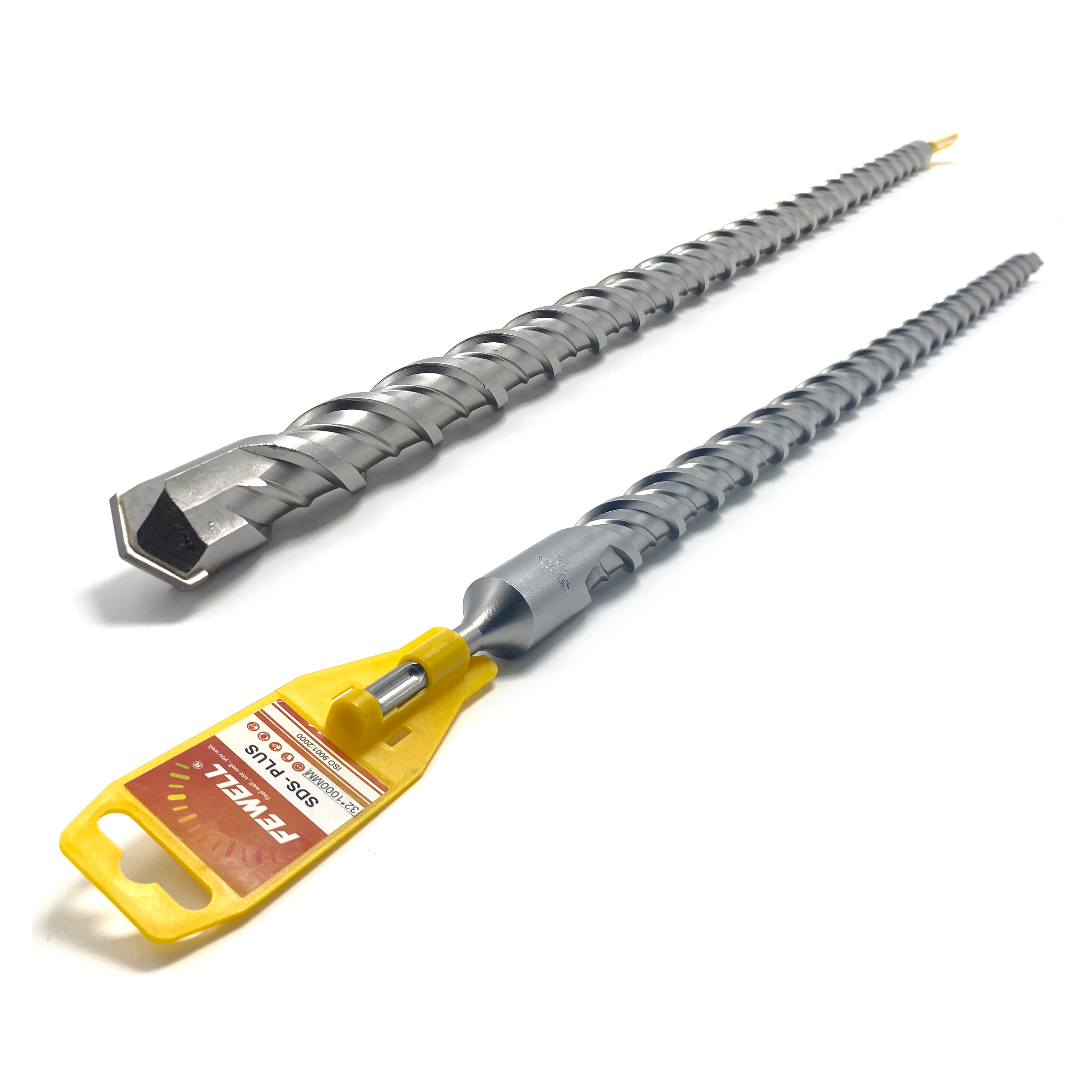 SDS Plus Carbide Single Flat Tip 32*1000 Double Flute Electric Hammer Drill Bit для бетонной стены Кирпичная кладка Твердый камень Гранит