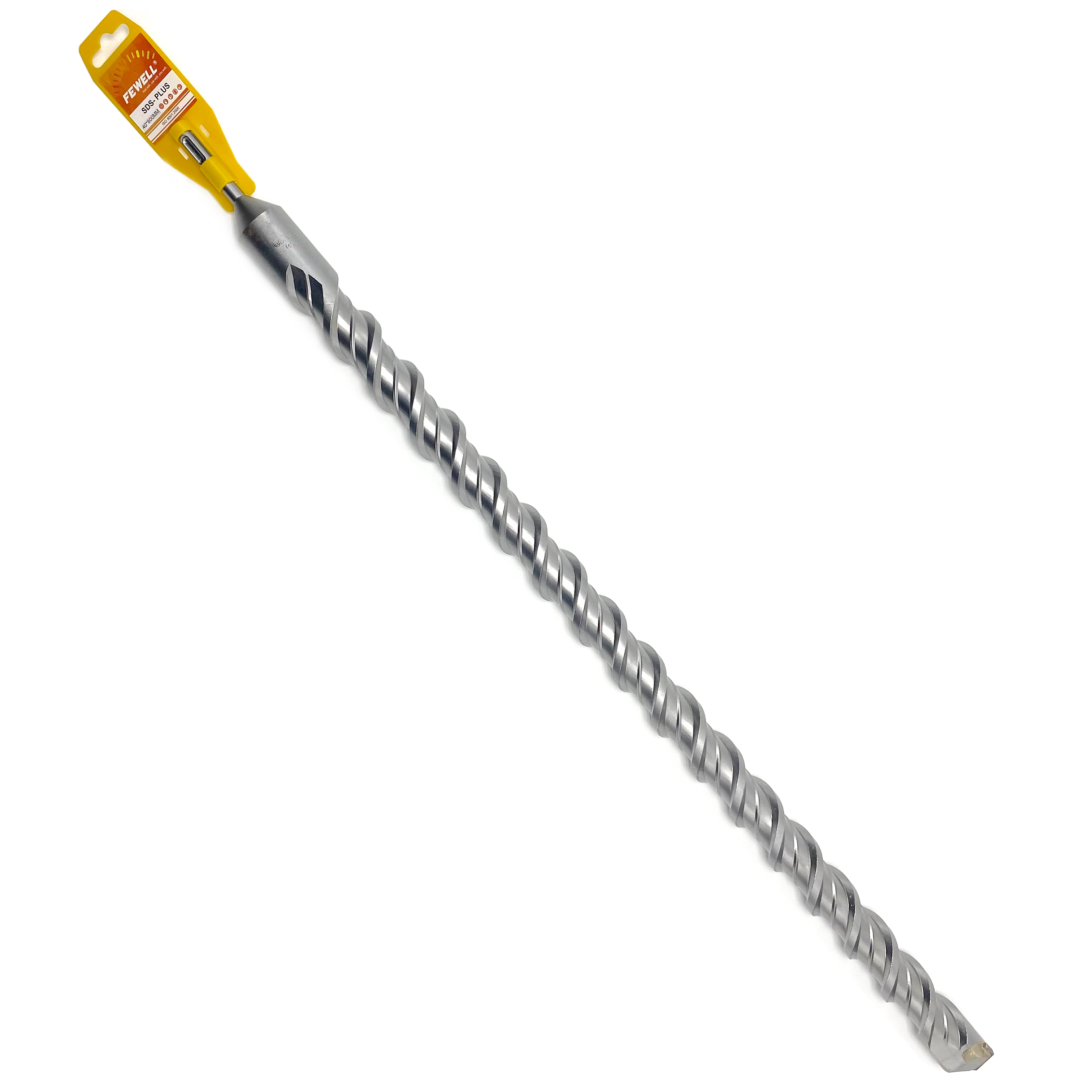 SDS Plus Carbide Single Flat Tip 40*800 Double Flute Electric Hammer Drill Bit для бетонной стены Кирпичная кладка Твердый камень Гранит
