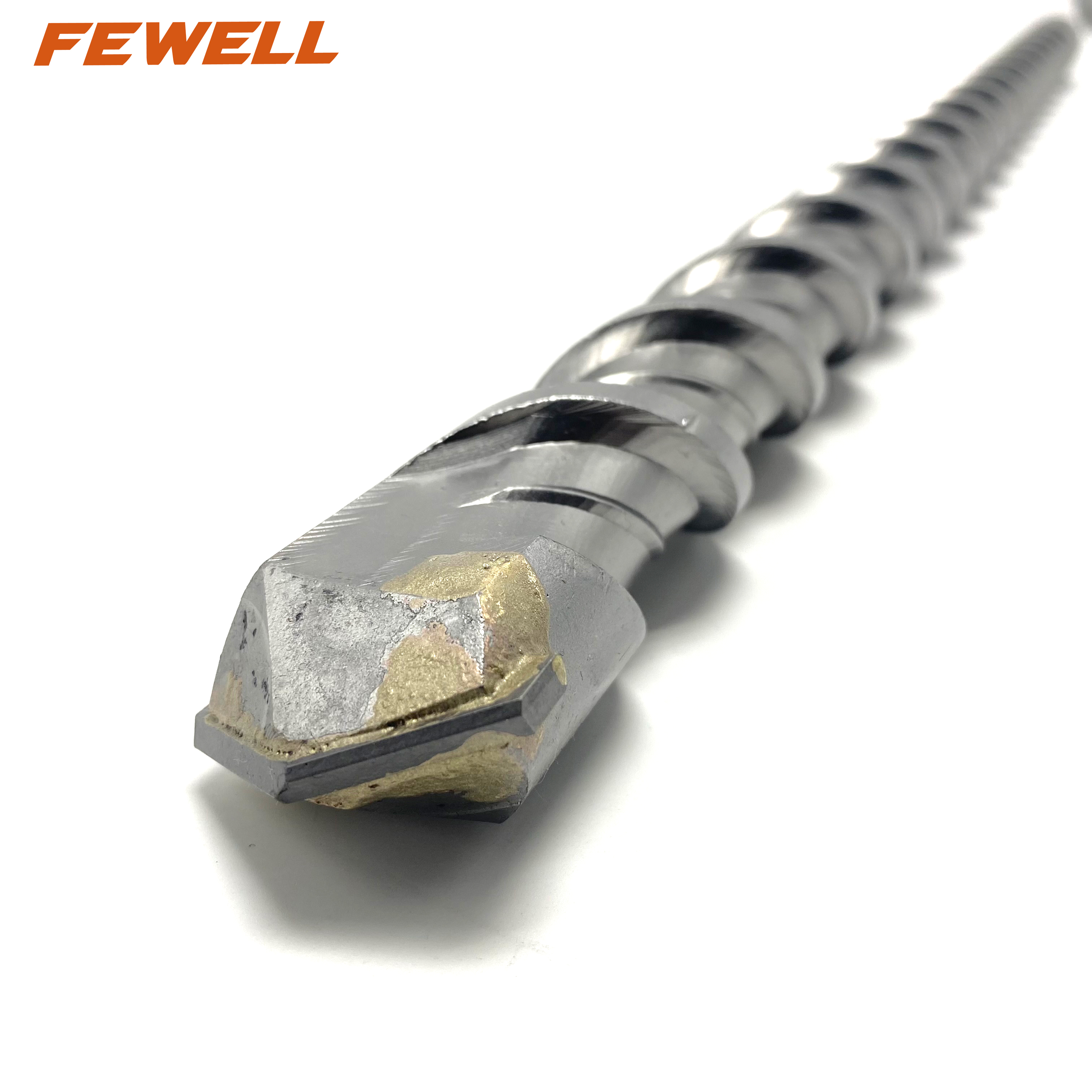 SDS Plus Carbide Single Flat Tip 40*800 Double Flute Electric Hammer Drill Bit для бетонной стены Кирпичная кладка Твердый камень Гранит
