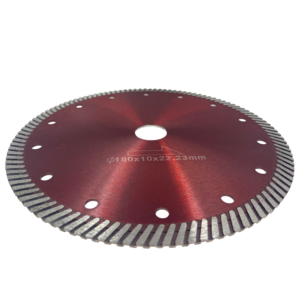180 * 2,5 * 10 * 22,23 мм горячий пресс 7-дюймовый поставщик CN турбо алмазный дисковый пильный диск для резки бетона, гранита, кирпича, камня