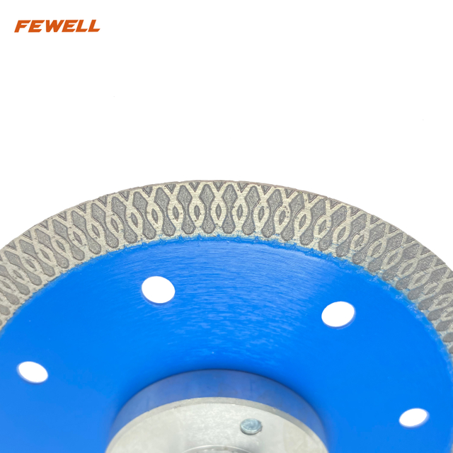 125*10*M14 горячий пресс алюминиевый фланец алмаз X турбо пильный диск для сухой резки фарфоровой керамической плитки
